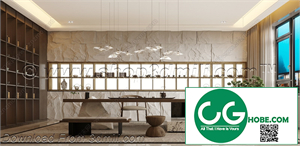Tea Room 80 3D Model